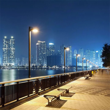 montaj Corp iluminat stradal LED Solar 15W 6400K alb rece V-Tac ST-15