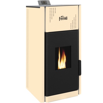 Termoșemineu pe peleți Ferroli Mirano Pellet Pro 8 kW | Preț, Specificații