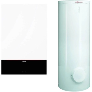 Viessmann Vitodens 200-W 32 kW & Boiler Solar 300L - Termix