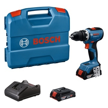 🔵 Bosch GSR 18V-65 Professional | 63Nm, 2x 5.0Ah + L-BOXX - Termix
