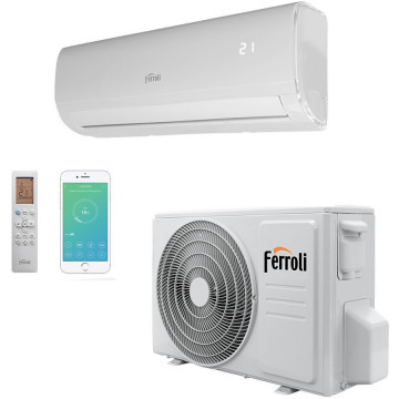 Aer Condiționat Ferroli Giada S 24k BTU ❄️ Inverter | Răcire/Încălzire | Eficiență A++ Termix
