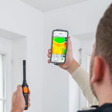 utilizare Camera termoviziune telefon testo 860i kit
