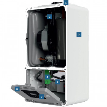 componente Centrala termica murala cu condensare Bosch Condens 2200 W GC2200W 24 C 23