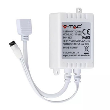 Controler LED RGB V-Tac VT-2472 24 butoane