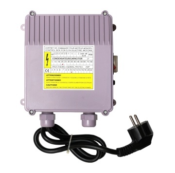 Cutie Control Pompă Progarden 10A 20µF | Panou Comandă & Protecție