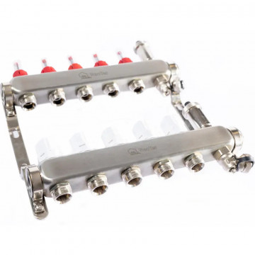 Distribuitor colector Inox cu debitmetre Neoter