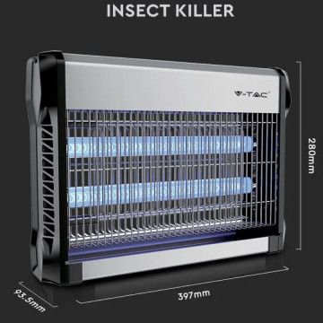 dimensiuni Aparat electronic anti-Insecte V-Tac VT-3220