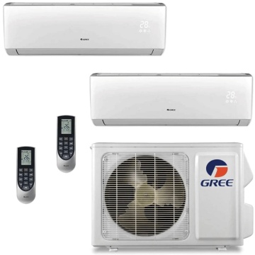 Gree Free Match Dual Split AC 2x9000 BTU | Wi-Fi | R32 | Termix