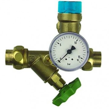 Grup siguranta boiler Afriso DN15