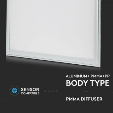 Panou LED 45 W 60 x 60 cm 4000 K alb neutru V-Tac VT-6060 materiale