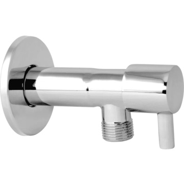 Robinet Colțar Ferro 1/2" x 1/2" Cartuș Ceramic & Manetă Metalică