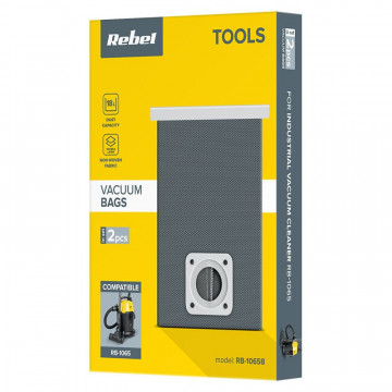 ambalaj Set de 2 saci pentru aspirator industrial Wet&Dry Rebel