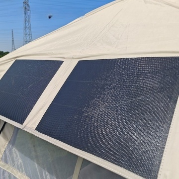 Cort Camping Solar 52W 2000mAh fotovoltaice