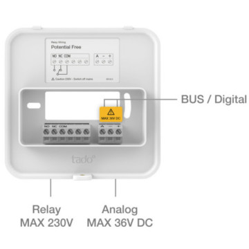 racorduri electrice Tado Wired Smart Thermostat V3+