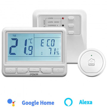 Termostat Poer Smart cu comanda vocala