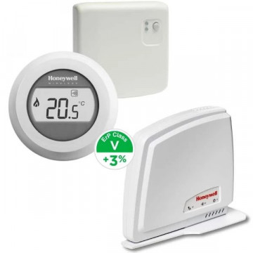 Termostat Wireless Resideo Round Connected Y87RFC Wi-Fi | Termix.ro 📱