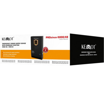 ambalaj UPS Kemot PROsinus URZ3433 3500 W 5000 VA negru