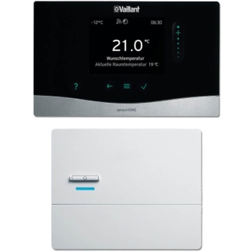 Automatizare wireless Vaillant sensoCOMFORT VRC 720f cu senzor exterior si receptor
