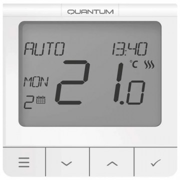 Wired Programmable Thermostat.Quantum WQ610