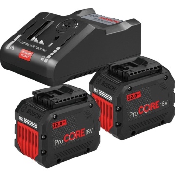 ⚡ Bosch GAL 18V-160C: Încărcător Power Boost & 2x12Ah ProCORE