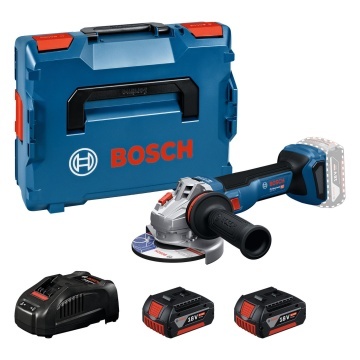 ⚡ Polizor Unghiular Bosch GWS 18V-11 | 125mm | 2 x 5.0Ah | Termix