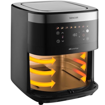 Curenti aer Airfryer Sencor SFR9000SS