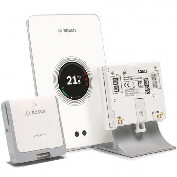 ✨ Bosch EasyControl CT200 RF Alb | Termostat Inteligent Fără Fir | Termix.ro