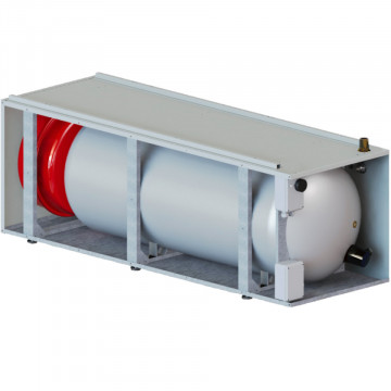 Puffer agent termic 75 litri cu rezistenta electrica Viessmann cu vas expansiune 18 litri