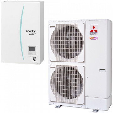 Air-to-Water Heat Pump Zubadan ERSC-VM2D-PUHZ-SHW140YHA 14kW