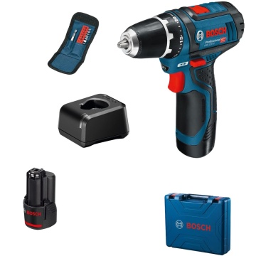 Bosch GSR 120-LI Professional | 12V | 2 Acumulatori 2.0Ah | Termix
