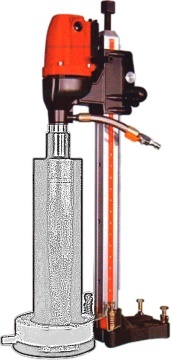 Cabel CSN-4N-BN Unitate antrenare carota, 1350W + Suport fara reglaj unghi, 104mm