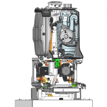 detalii Centrala termica cu boiler incorporat Bosch Condens 5300i WM 24/100 S