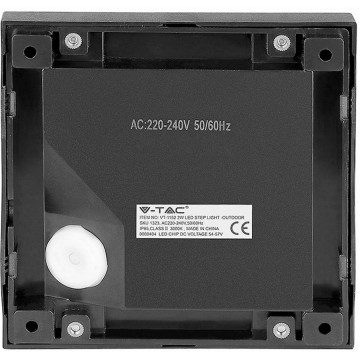 Corp iluminat LED pentru Scari 2W 4000K VT-1152 alb neutru spate
