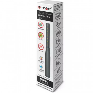 ambalaj Lampa dezinfectare UV-C portabila 14 mW V-Tac VT-3214