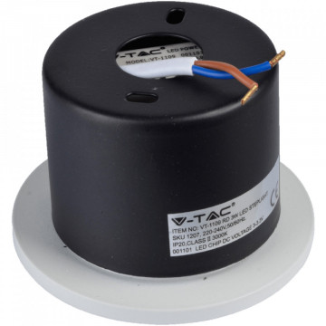 Spot LED Steplight 3 W 4000K alb neutru V-Tac VT-1109