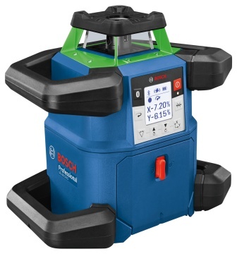 Nivela Laser Rotativă Bosch GRL 650 CHVG, Laser Verde, 650m
