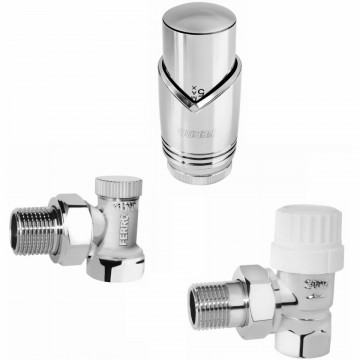Set Cap Termostatic Ferro ZTM31CR cu Ventil | Termix.ro