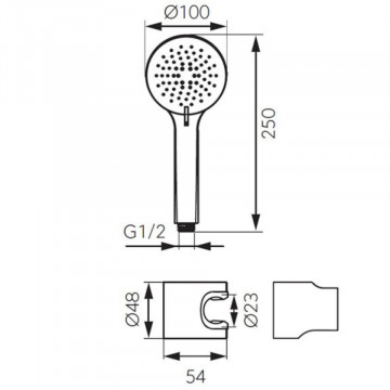 dimensiuni Set dus mobil Ferro Rillo