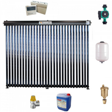 Sistem solar 30 Tuburi vidate Fornello cu accesorii