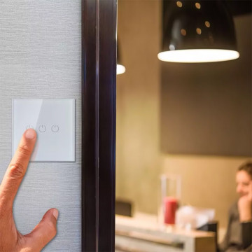 utilizare Intreruptor electric Smart triplu V-Tac din sticla cu touch