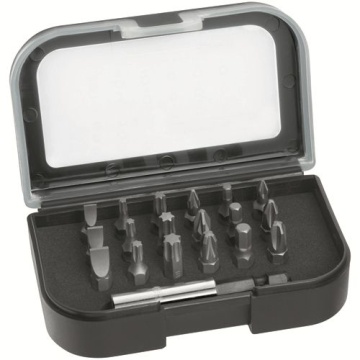 Stanley 1-13-901 Set mixt 18 biti 25 mm + adaptor magnetic 1/4"