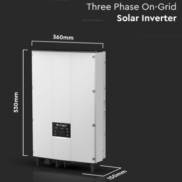 dimensiuni Invertor solar trifazat On Grid V-Tac VT-6605305