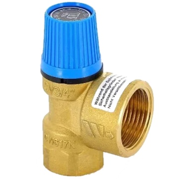 🛡️ Supapă de Siguranță Watts SVH 3/4" x 2.5 Bar | Protecție Premium | Termix.ro
