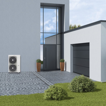 montaj schema pompa caldura monobloc Viessmann Vitocal 100-A 12-14kW