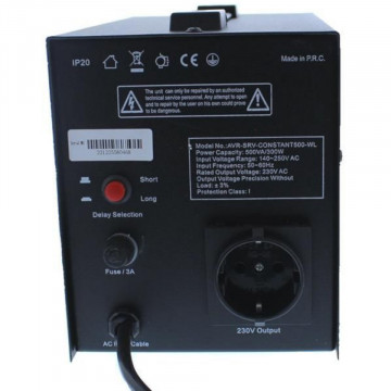 racorduri Stabilizator tensiune AVR-SERV Constant 500 VA