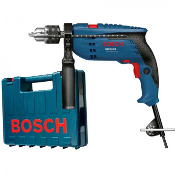 valiza Masina de gaurit cu percutie Bosch GSB 16 RE