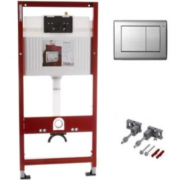 Cadru rezervor suspendat clapeta crom TECE 9400006