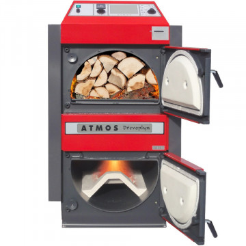 Cazan lemne din otel cu gazeificare Atmos DC30SX