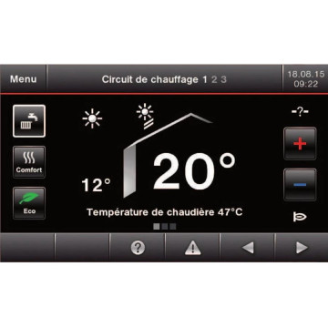 automatizare touchscreen Centrala termica Viessmann Vitodens 200-W 49 B2HAL59
