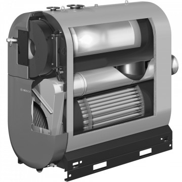 sectiune Cazan de incalzire cu condensare Bosch Uni Condens 8000 F 800-1200 kW